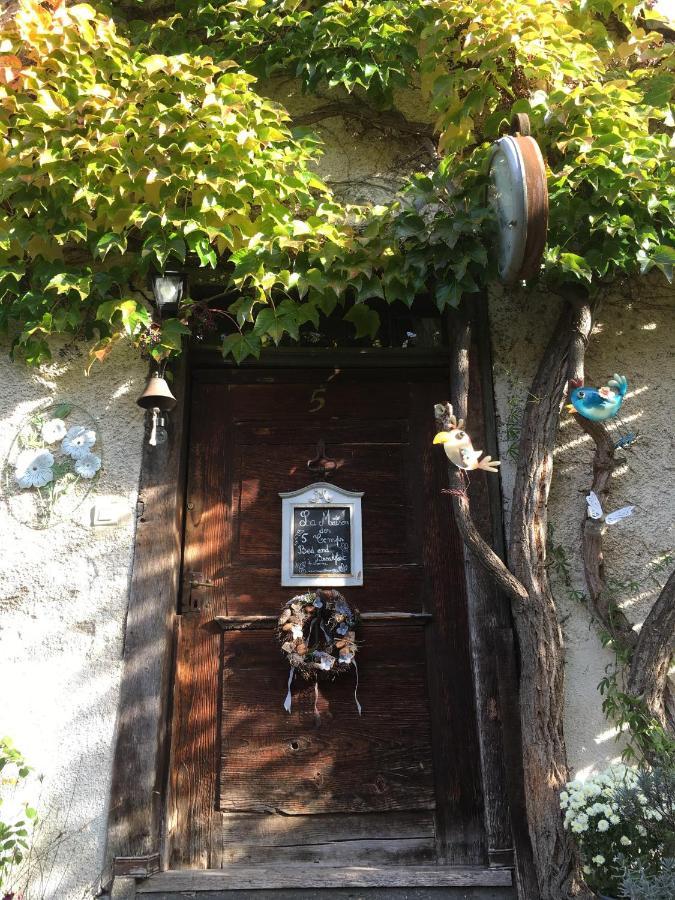 B&B De Charme La Maison Des 5 Temps Ferrette Exterior foto