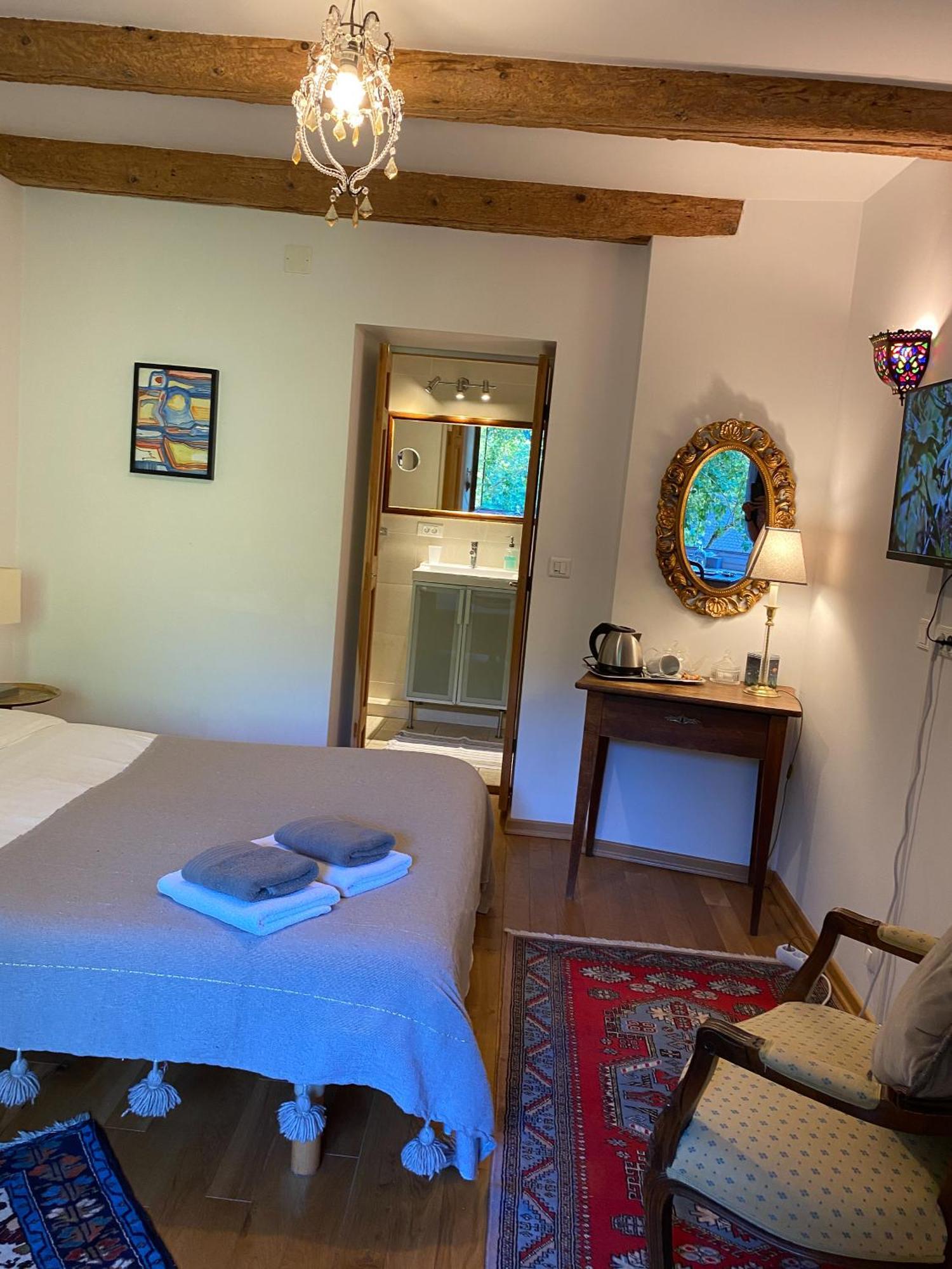 B&B De Charme La Maison Des 5 Temps Ferrette Zimmer foto